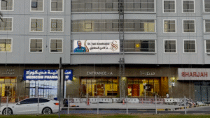 Transparent LED Screen installed for Sama Medical Center - Sharjah