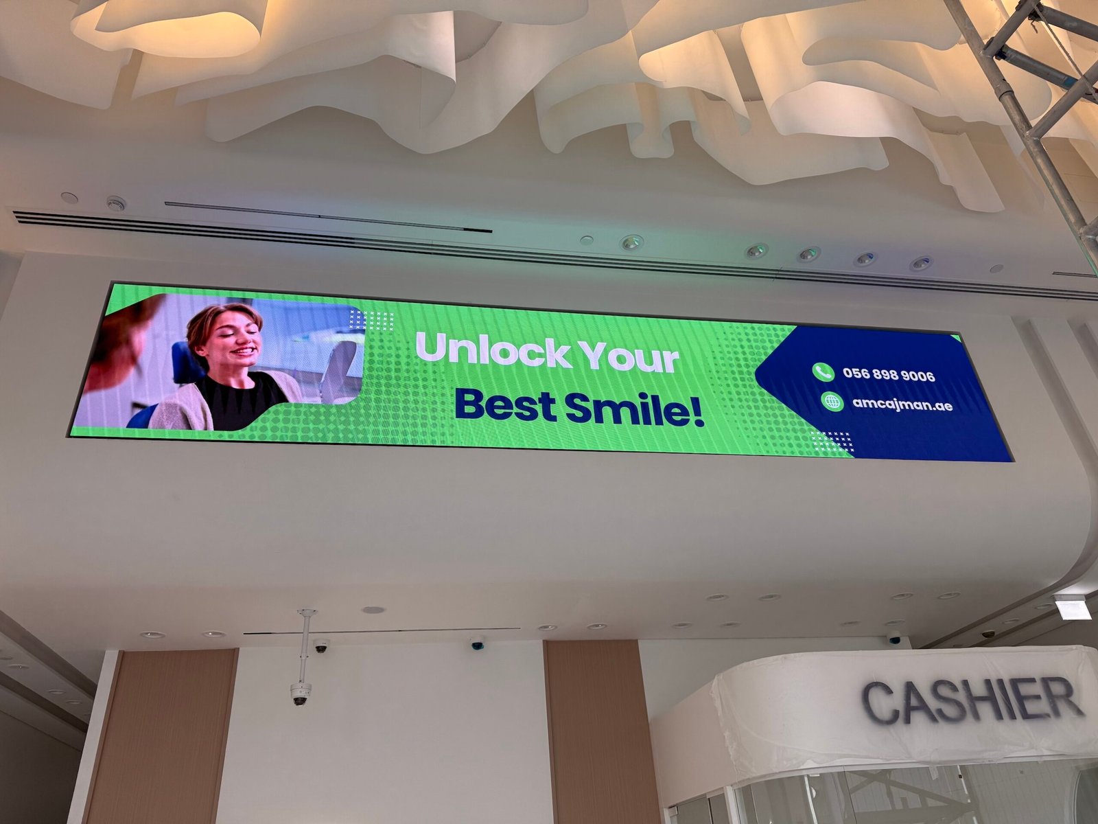 COB LED Screen - Accurate Medical Center - Ajman
